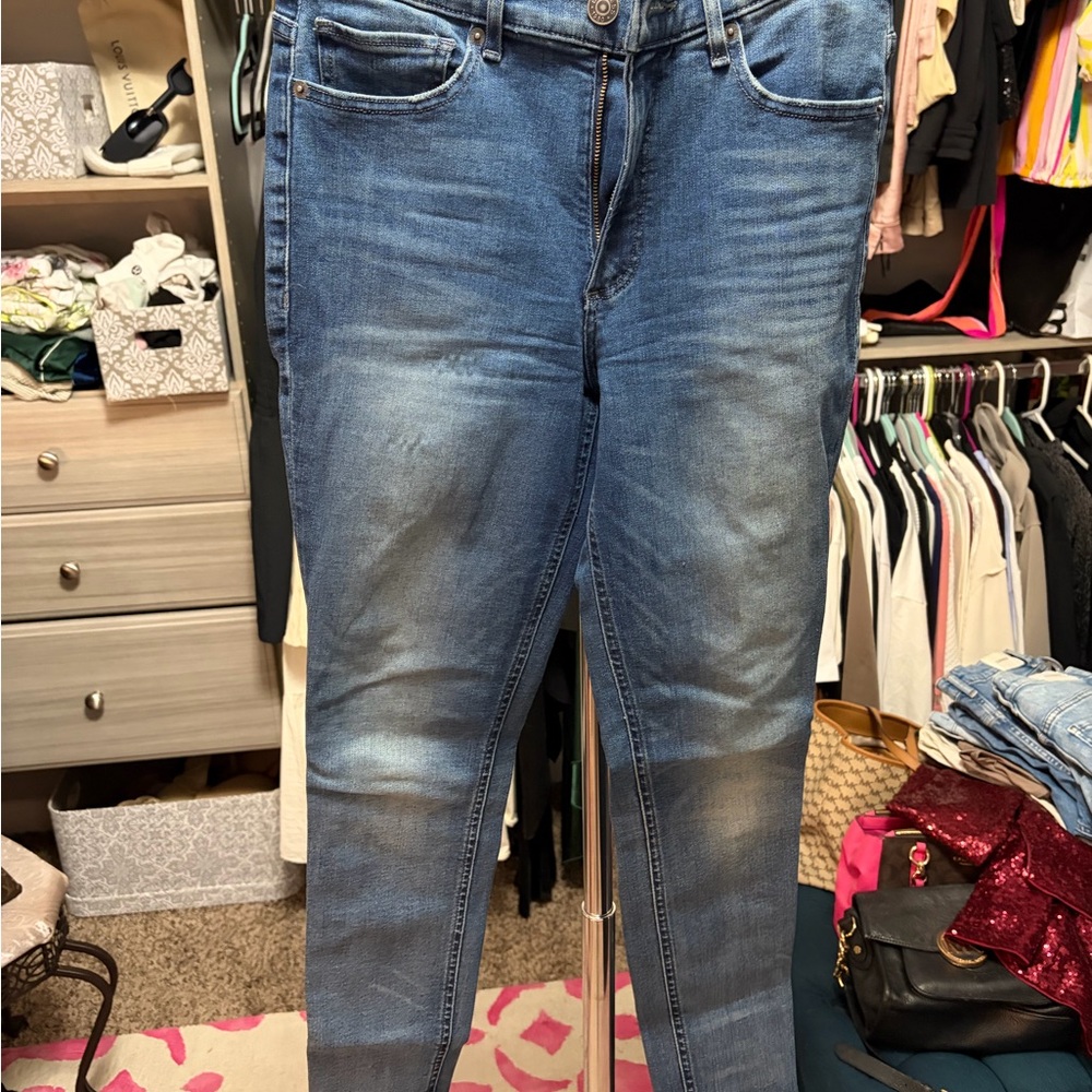 Express Blue Denim Jeans 6s